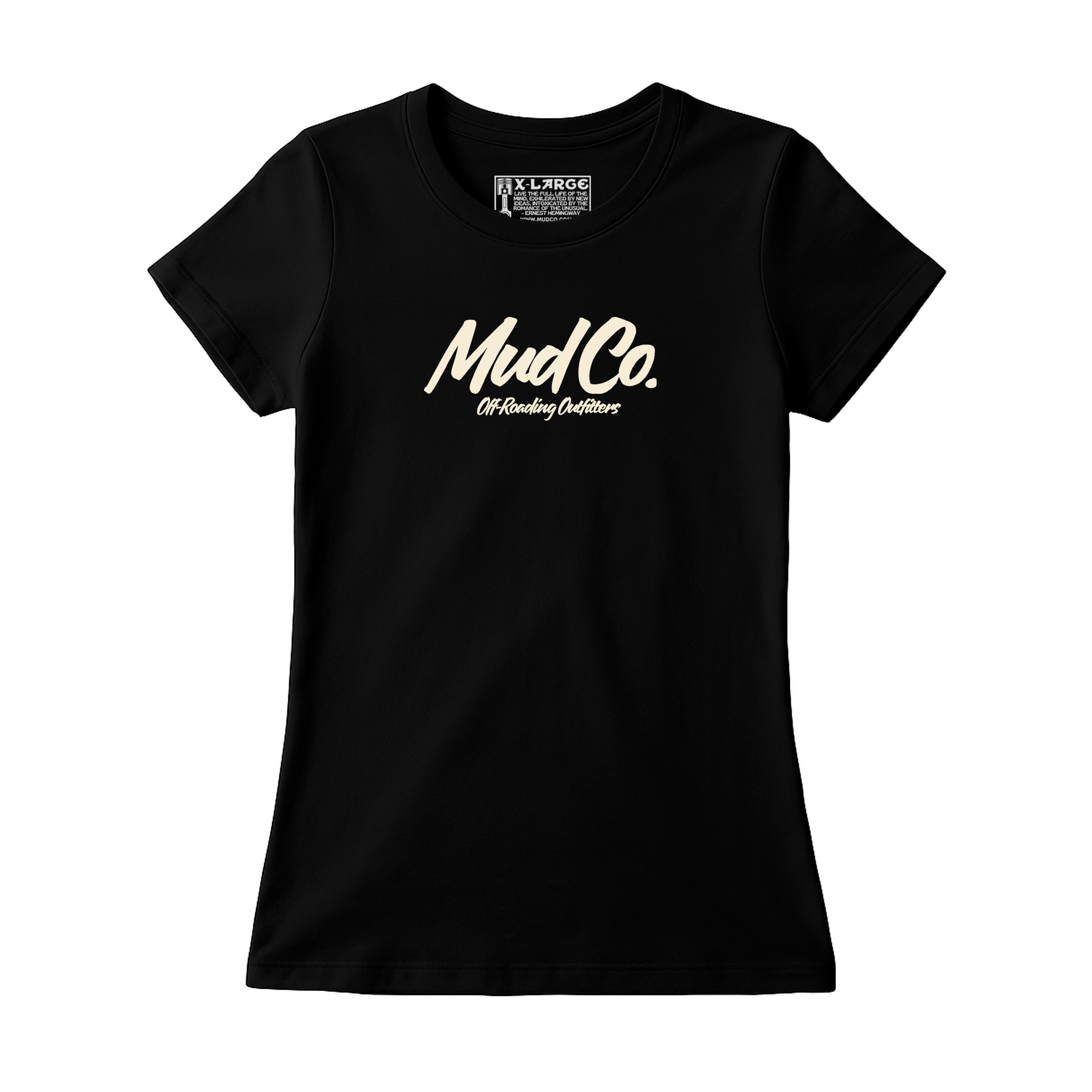 CAMISETA-BABY-LOOK-MUD-CLUB-PRETA-ESTAMPA-CREME